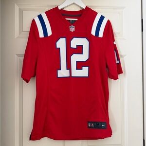 ❤️ Tom Brady Size M - Mens  New England Patriots Red